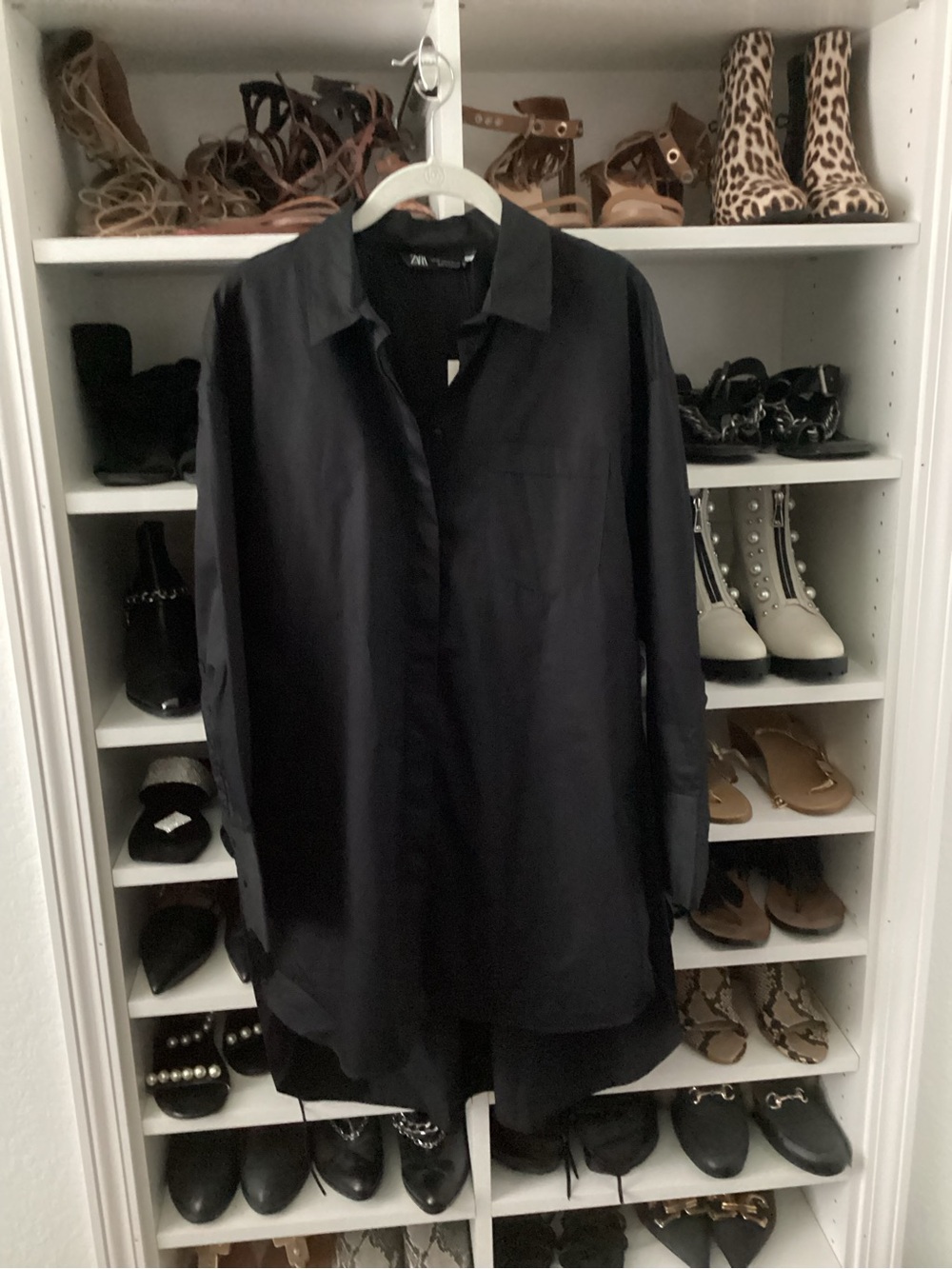ZARA Oversized Cotton Shirt